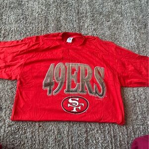 Vintage 92' NFL Red 49ers Short Sleeve Tee